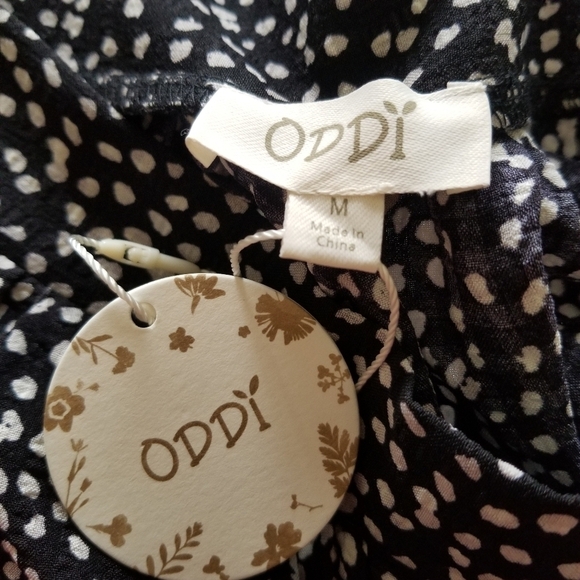 Oddi | Color Block Flutter Dress - Picture 5 of 9